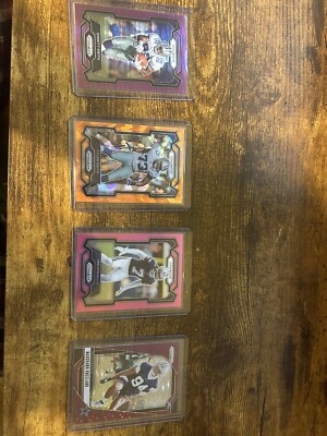 Cowboys Lot - Kneeland Purple - Diggs Pink - T Smith Orange Ice - Emmitt Purple