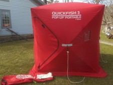 Eskimo Quickfish 3 Pop Up Ice Fishing Shelter-Portable Tent