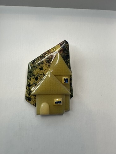 Vintage Lucinda House Brooch Pin #45