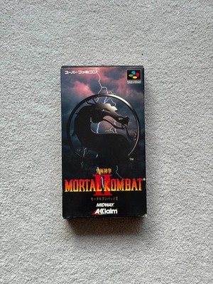 Mortal Kombat 2 Jp Super Famicom Japanisches SNES Spiel - OVP   In UK