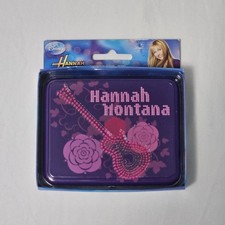 Hannah Montana Disney Y2K Kids Keepsake Tin with Playing Cards Brand New Sealed