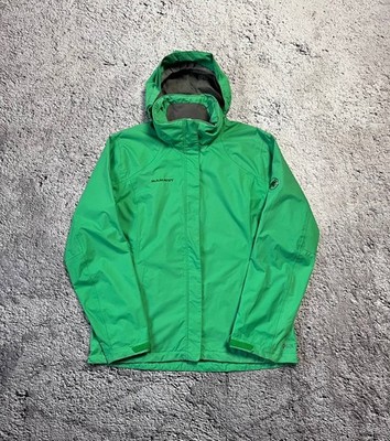 Mammut Drytech Green Waterproof Outdoor Jacket Size M