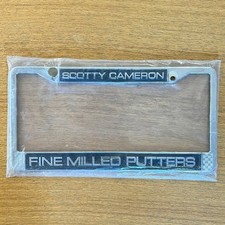 SCOTTY CAMERON Ltd. ion Fine Milled Number Plate Frame  Putter