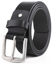 Mens Belts Leather Genuine Leather Belt for Jeans - Men Gift for Casual Belt