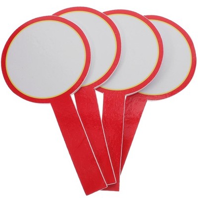 TEHAUX Portable Erasable Scoreboard 4pcs - Foam Writing Scoreboard Mini White...