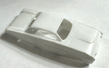 '60's Thunderbird White Plastic Body Body Only  B117 for Thunderjet 500 - NEW