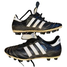 Adidas Copa Mundial Leather Black White Soccer Cleats 015110 Size 5.5