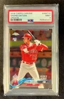 2018 Topps Chrome Update Shohei Ohtani Rookie Batting #HMT32 MINT PSA 9