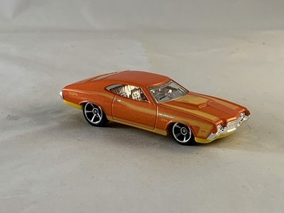 Hot Wheels 1972 Ford Gran Torino Sport 2012 Muscle Mania Walmart Orange MC5s