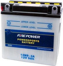 Firepower WPS Conventional 12V Standard Motorcycle Battery 12N9-3A~MAR