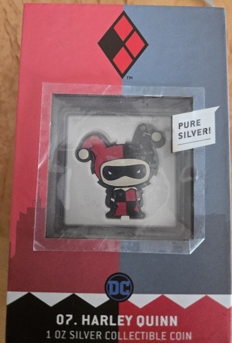 2021 Niue Harley Quinn 1 oz Silver Chibi Coin