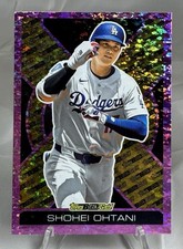 Shohei Ohtani Pink Foil 2025 Topps Update Series Topps Black Gold #BG-19 Dodgers