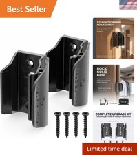 Secure Mirrored Door Latch Pair For Rv Sliding Wardrobe Doors - Modern Design