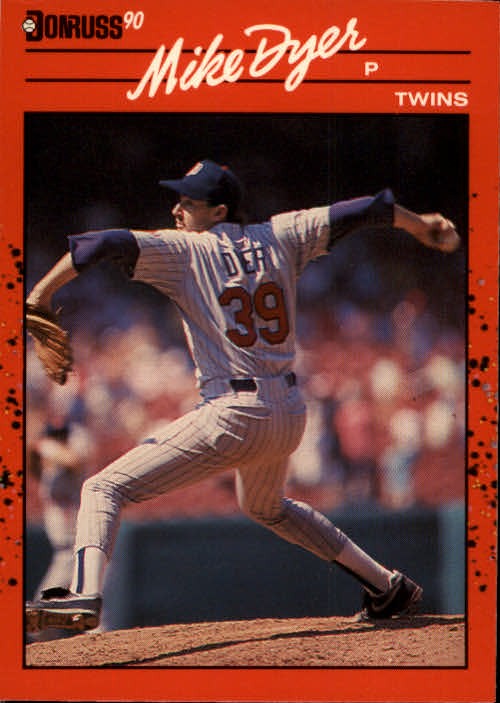 1990 Donruss #642 Mike Dyer RC - BB