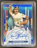 2025 Topps Finest Dennis Eckersley Auto Blue Refractor #/99 Athletics