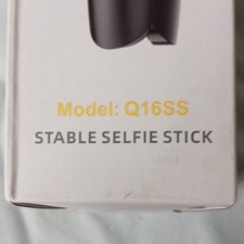 SelfieShow Q16SS Stable Wireless Selfie Stick Tripod Remote Black Universal