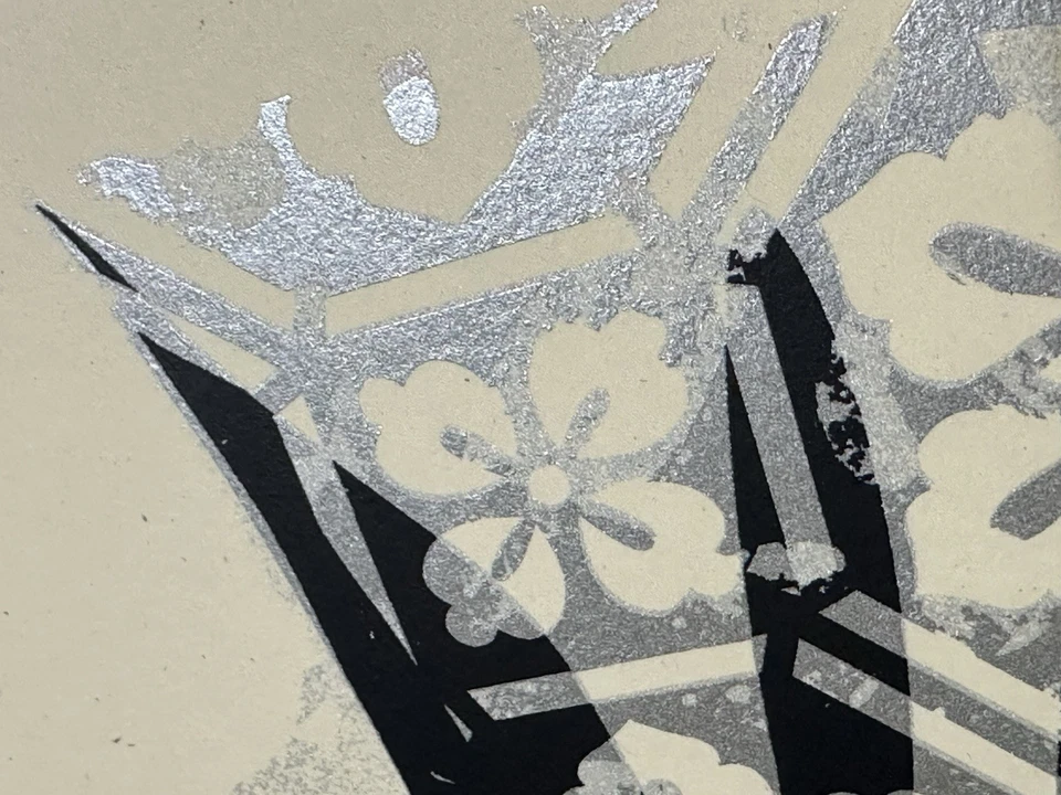 Obey Incarnation Silber Print Shepard Fairey Urban Art Kunst Streetart Giant - Bild 2 von 2