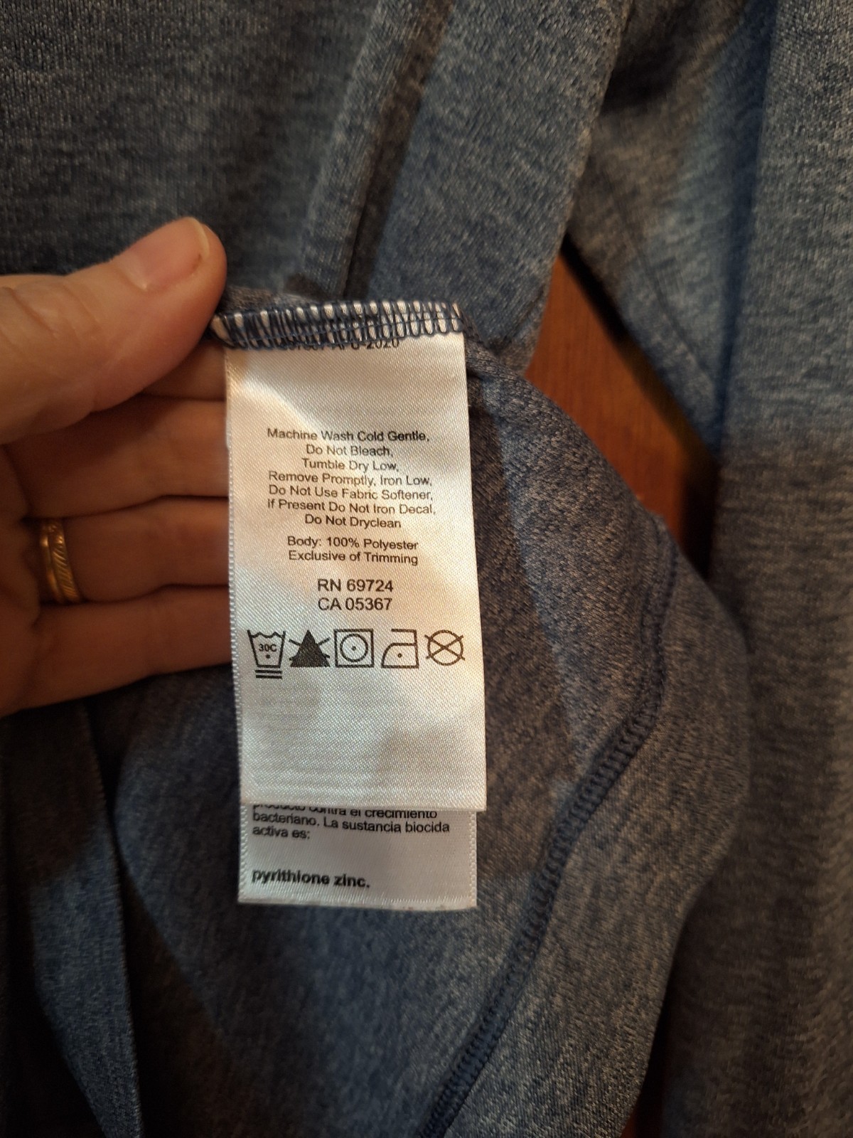 Mountain Hardware Lightweight blue Pullover Jacke… - image 4