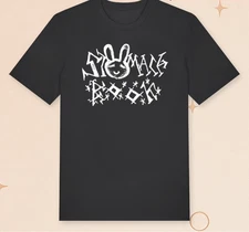 Stomach Book Black Unisex T-shirt