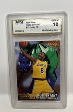 Kobe Bryant #13 Prices [Rookie] | 1996 Fleer Lucky 13 | Basketball