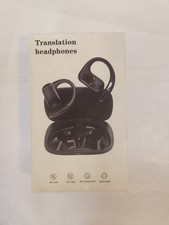Real Time Translation Earbuds, Adjustable AI Language Translator Earbuds 3-in-1
