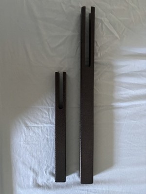Acutonics Sedna Low + Middle Hand Chime Kit (2) Copper On Black