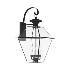 Livex Lighting - Westover - 4 Light Outdoor Wall Lantern in Farmhouse Style - 15
