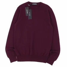 DOLCE & GABBANA 100% CASHMERE KNIT SWEATER TOP MEN'S 50 (M Used MOLO-0