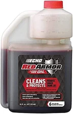 Echo Red Armor 2-Stroke Engine Oil 16 oz Bottle 50:1 Mix for 6 Gallons 6550006S