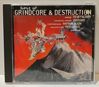 Best Of Grindcore & Destruction CD 1994 Priority Records   P2 53780