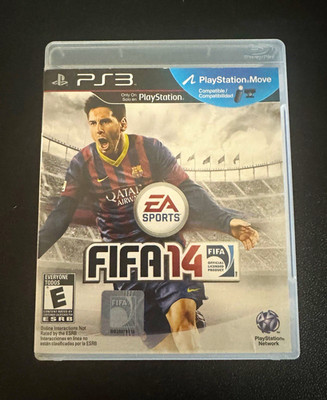 EA SPORTS FIFA 14 PS3 Lionel Messi Cover Complete In Box - Tested