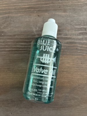 Blue Juice Valve Oil Fast Action, 2 Oz, Green Petroleum