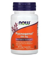 Now Foods Pycnogenol, 100 Mg, 60 Vegetarische Kapseln