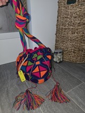 Borsa a tracolla Wayuu Mochila unisex 