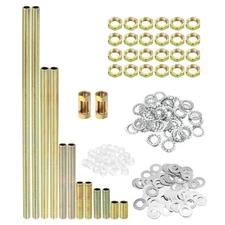 2 Set 1/8IP Thread Lamp Repair Hardware Assortment Pack with Thread Lamp Pipe