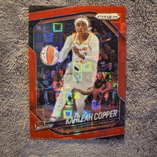 2025 Panini Prizm WNBA Kahleah Copper #62 Red Pandora Prizm 57/199
