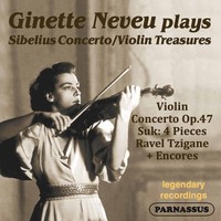 Ginette Neveu Sibelius Violin Concerto; Suk 4 Pieces & Encores (Cd)