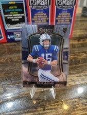 2025 Select Football Riley Leonard #133 Premier Level RC Rookie Colts