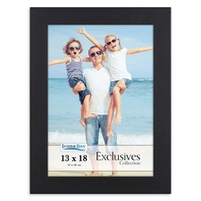 Icona Bay - 13x18 cm Black Picture Frame - Sturdy Engineered 13x18cm, 
