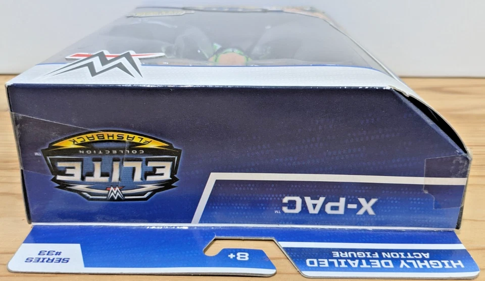 WWE 精英闪光 X-PAC 第一次在线欧洲标题系列 33 美泰 2014 — 第 4/4 张图片