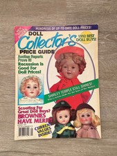 Vintage Collector's Magazine 1992 Doll Collectors Price Guide Magazine