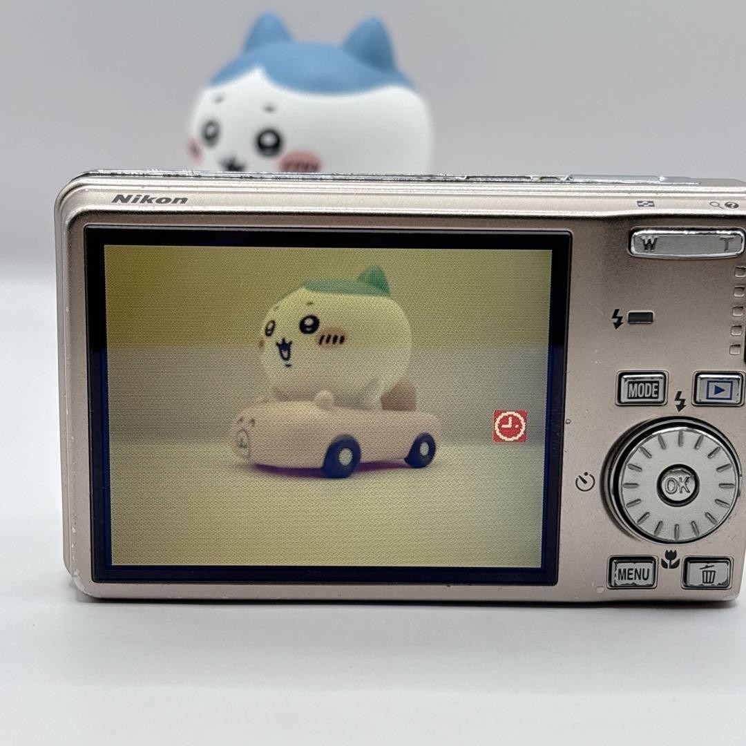Nikon COOLPIX S600 Pink Gold Compact Digital Camera Tested Y2K