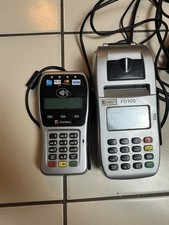 First Data FD100Ti Credit Card Machine and FD35 Pin Pad USED FREE SHIPPING