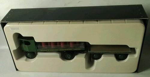 Corgi 80008 Sentinel Steam Wagon, Barrel Load & Trailer - Morris & Co 1:50 Scale - Afbeelding 9 van 9