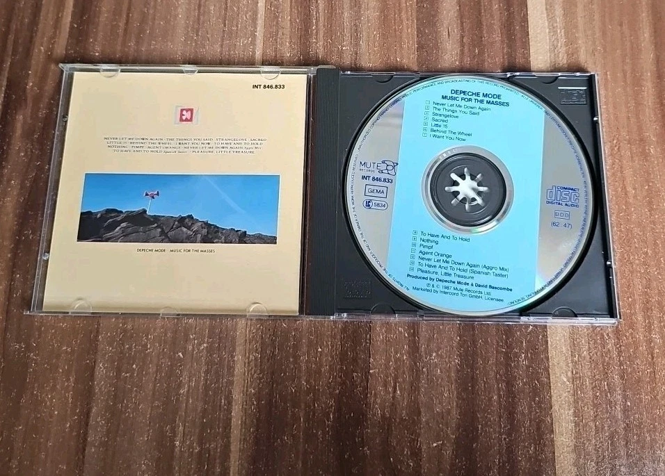 Depeche Mode - Music for the Masses (1987) Album Musik CD **sehr guter Zustand** - Bild 3 von 3
