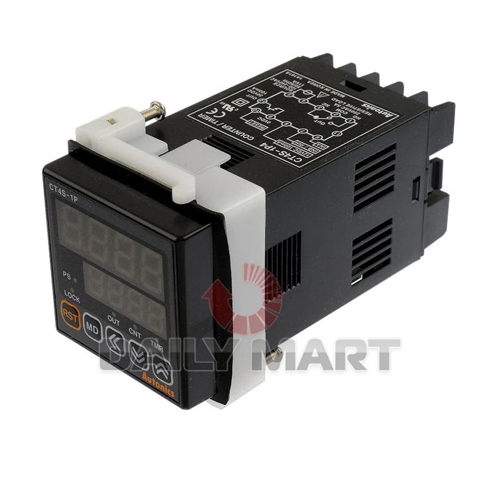 New In Box AUTONICS CT4S-1P4T Timer Controller - Image 3 of 3