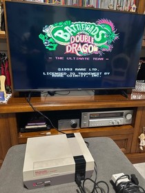 RARE - Battletoads Double Dragon - Nintendo NES - Italian Version - WORKING