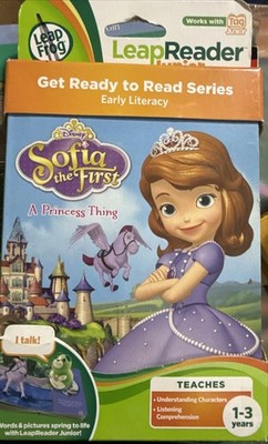 Leap Frog Sofia The First Leap Reader Tag Junior Disney A Princess Thing Book