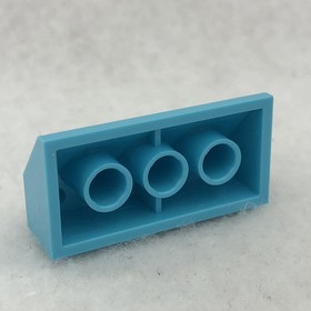 LEGO 3037 Medium Azure Slope 45 2 x 4 (x1)
