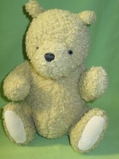 Disney GUND Winnie the CLASSIC POOH 10" Golden Curly Fur BEAR PLUSH Jointed